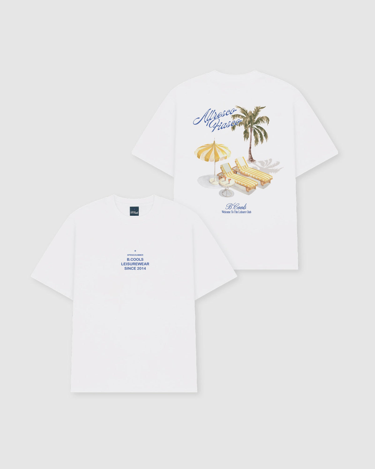 B. Cools fiasco t-shirt white in Single