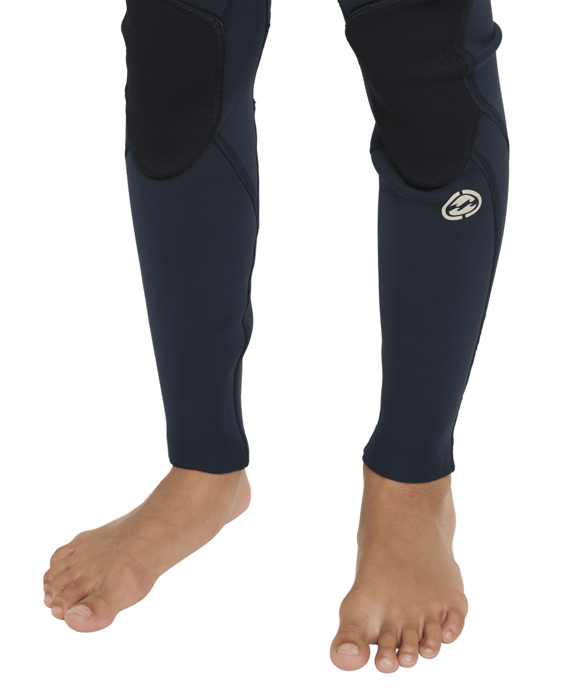 Billabong Boys 8-16 3/2 mm Absolute Back Zip Flatlock Steamer Wetsuit in Navy