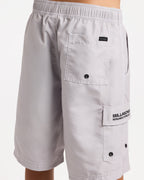 Billabong Boys 8-16 Throw On 19" Boardshorts in ASH