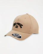 Billabong Mens Arch Flexfit 110 Snapback Cap in Khaki