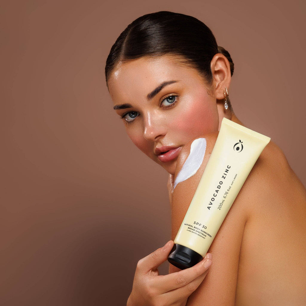 Avocado Zinc Spf 30 Natural Body Sunscreen in Single