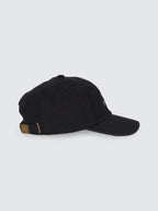 Thrills Co Minimal Thrills 6 Panel Cap - Washed Black in Washed Black