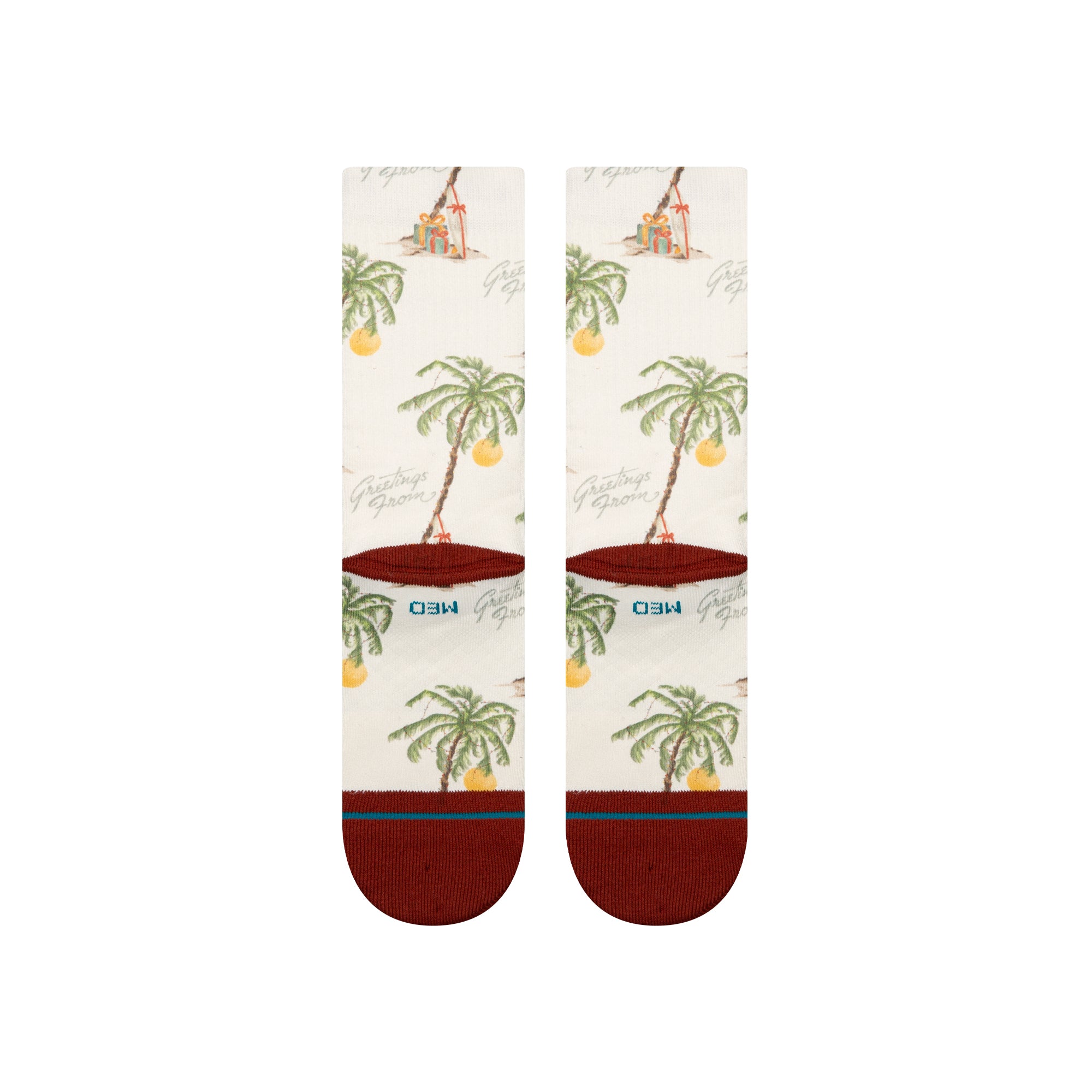 Stance GREETINGS FROM CREW SOCKS in CANVAS