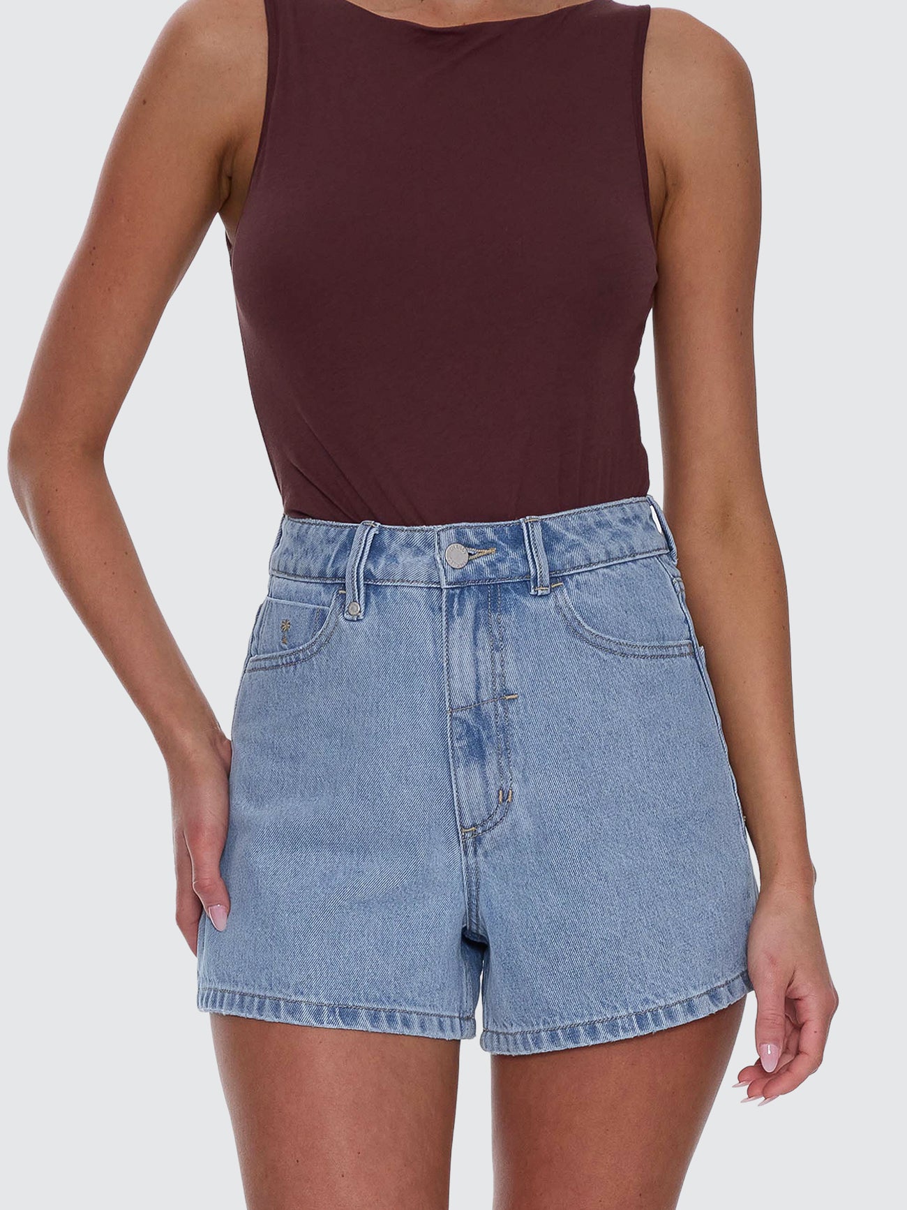 Thrills Co Erica High Rise Short - Ageless Blue in Ageless Blue
