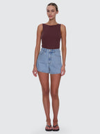 Thrills Co Erica High Rise Short - Ageless Blue in Ageless Blue
