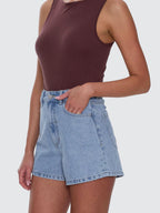Thrills Co Erica High Rise Short - Ageless Blue in Ageless Blue
