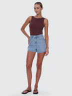Thrills Co Erica High Rise Short - Ageless Blue in Ageless Blue