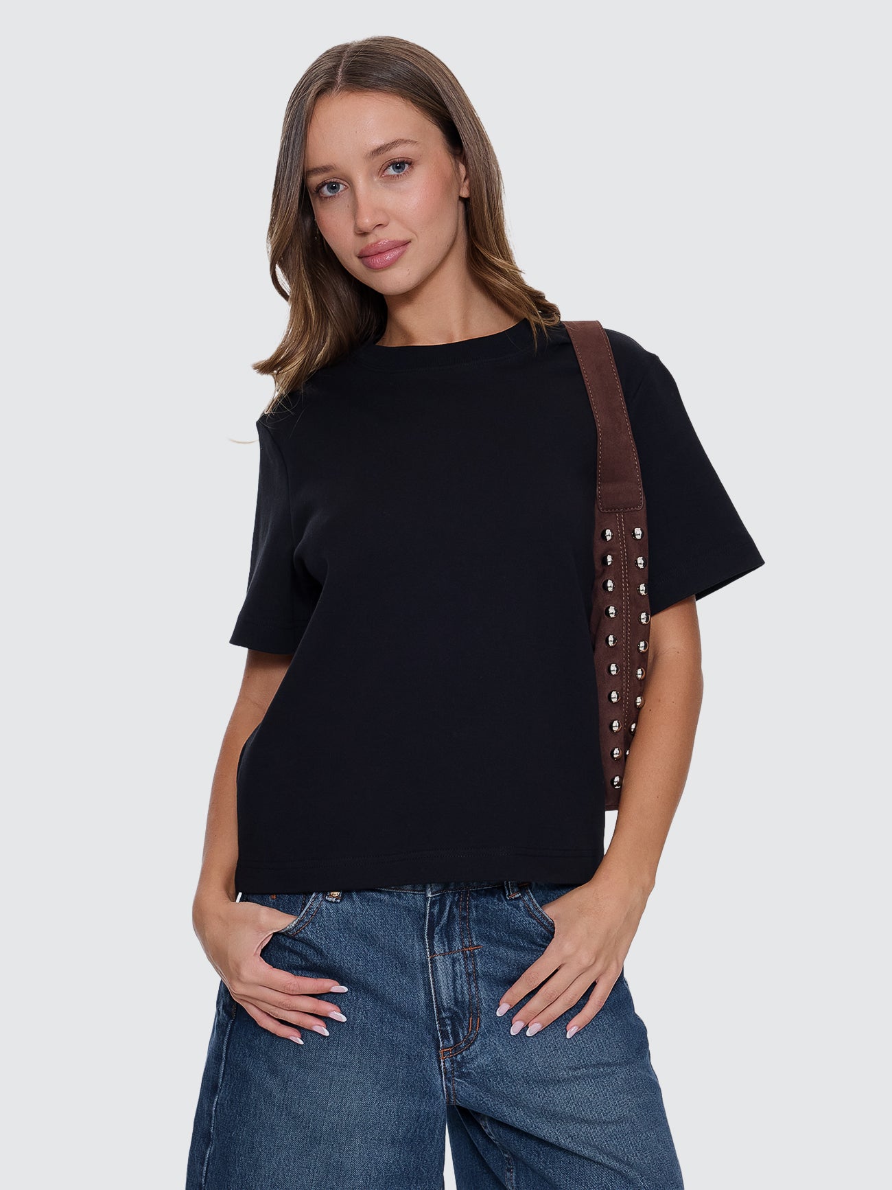 Thrills Co Essential Tee - Black in Black