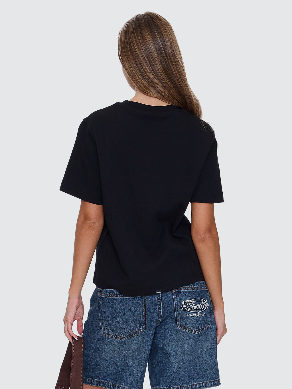 Thrills Co Essential Tee - Black in Black