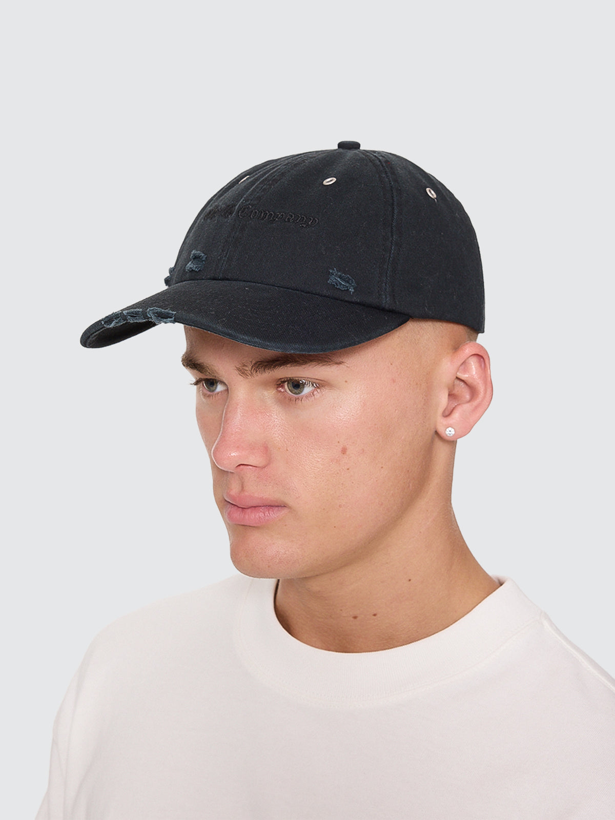 Thrills Co Everything In Its Place 6 Panel Cap - Black in Black