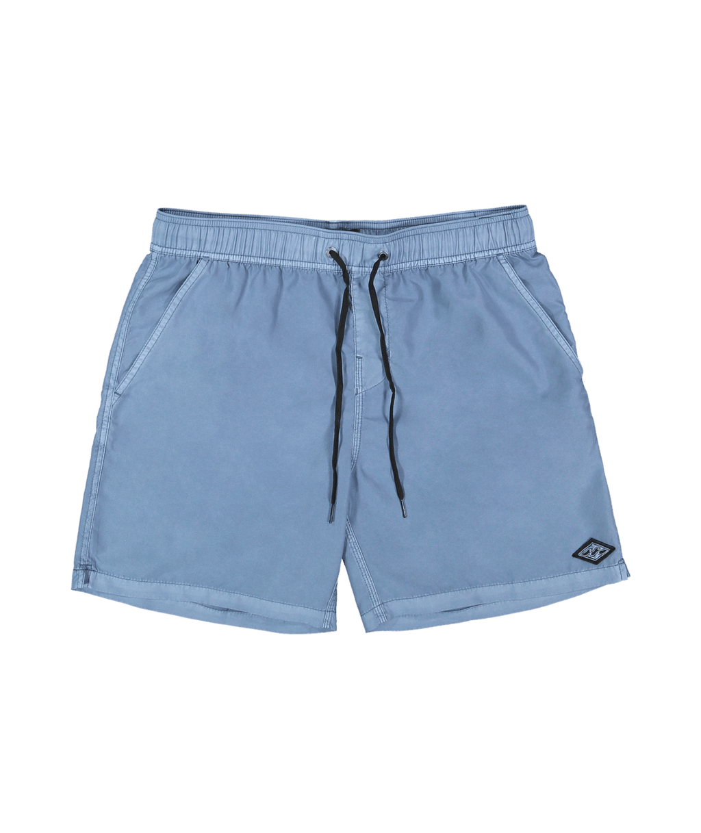 Billabong Mens All Day Overdye Layback 17" Boardshorts in Steel Blue