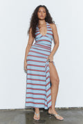 Sovere ZUMI DRESS - ZUMI STRIPE BLUE in Zumi Stripe Blue