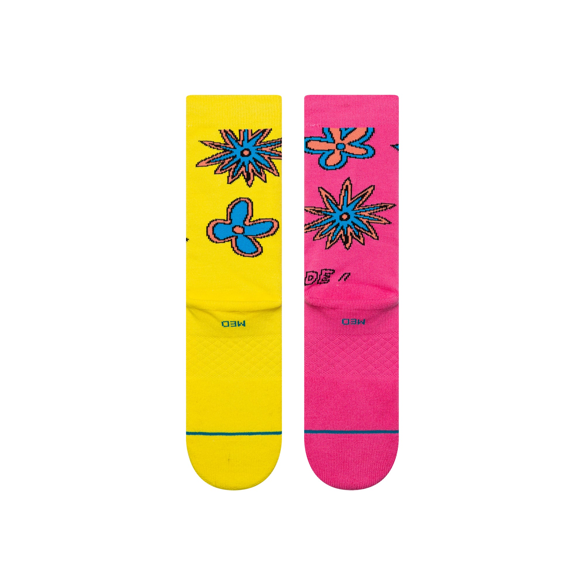 Stance DE LA SOUL CREW SOCKS - 3 FEET HIGH in MULTI
