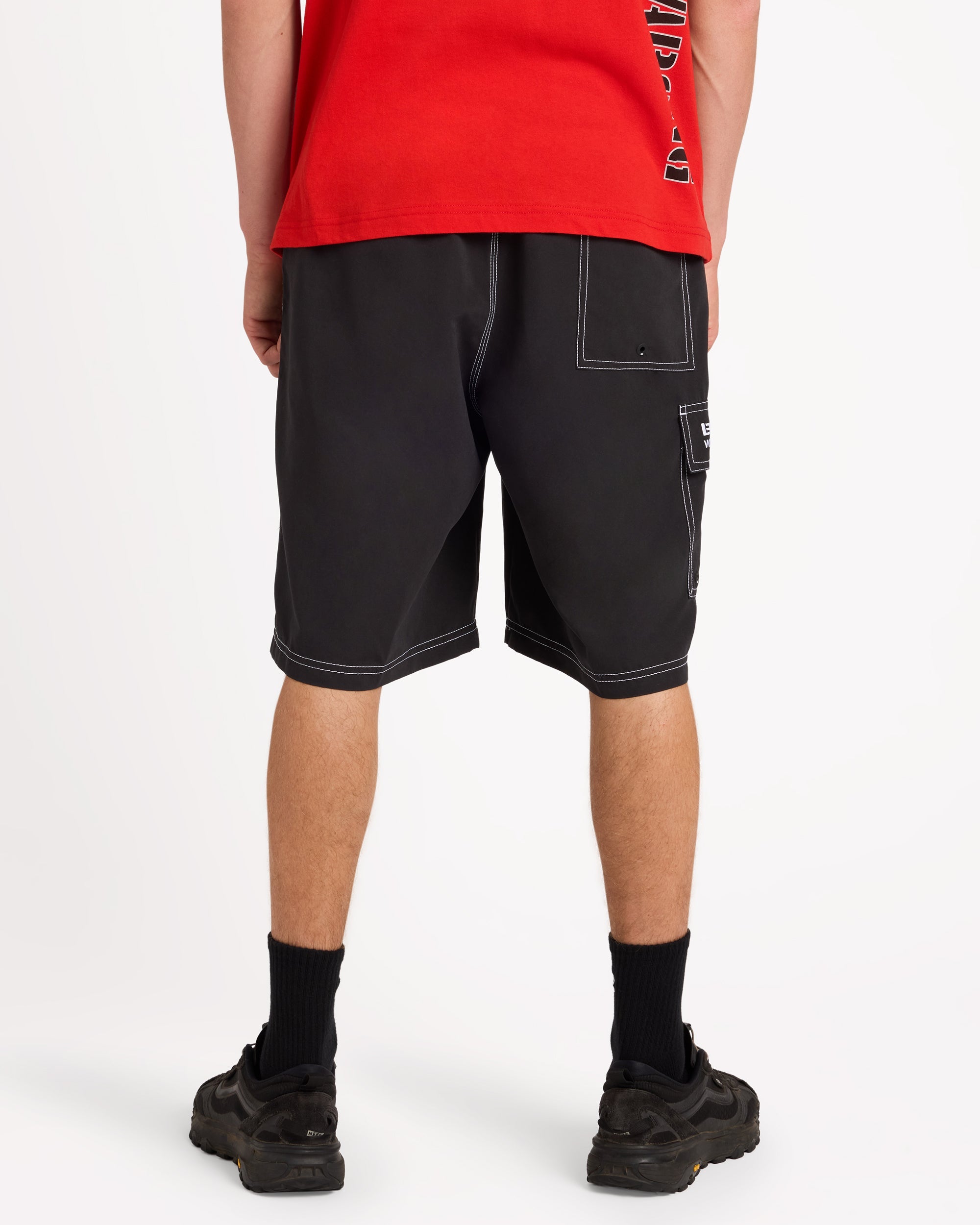 Billabong Mens Throw On 22" Boardshorts in Black