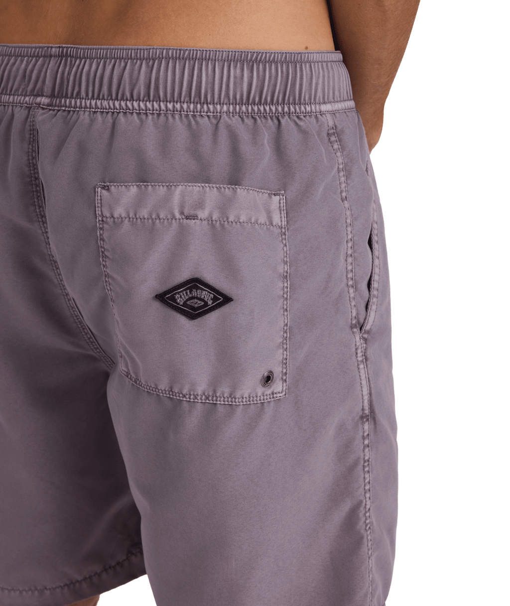 Billabong Mens All Day Overdye Layback 17" Boardshorts in Steel Purple