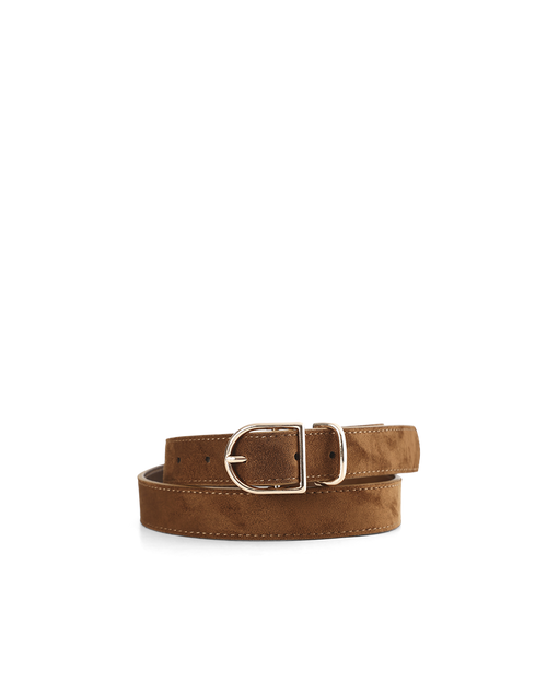 Billini CYLLA BELT in TAN SUEDE-GOLD