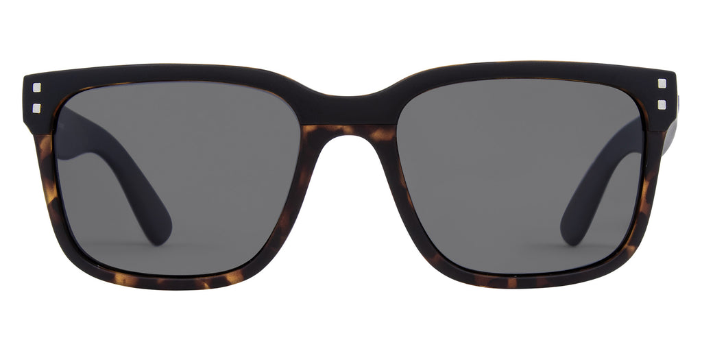 Carve Rivals - Matte Black Tort Frame with Grey Polarized Lens in Single
