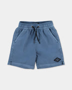 Billabong Boys 2-7 All Day Overdyed Layback 17" Boardshorts in Steel Blue