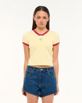 Abrand Jeans Good Sport Mini Jersey in YELLOW