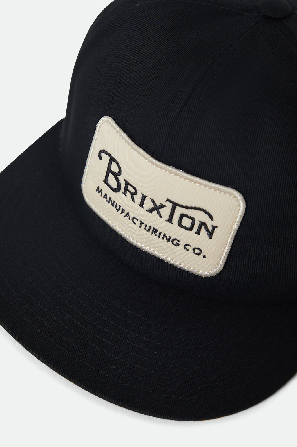 Brixton Grade Snapback in BLACK/OFF WHITE