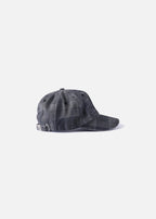Rivvia Projects Graf Check Cap in BROWN BLACK PLAID