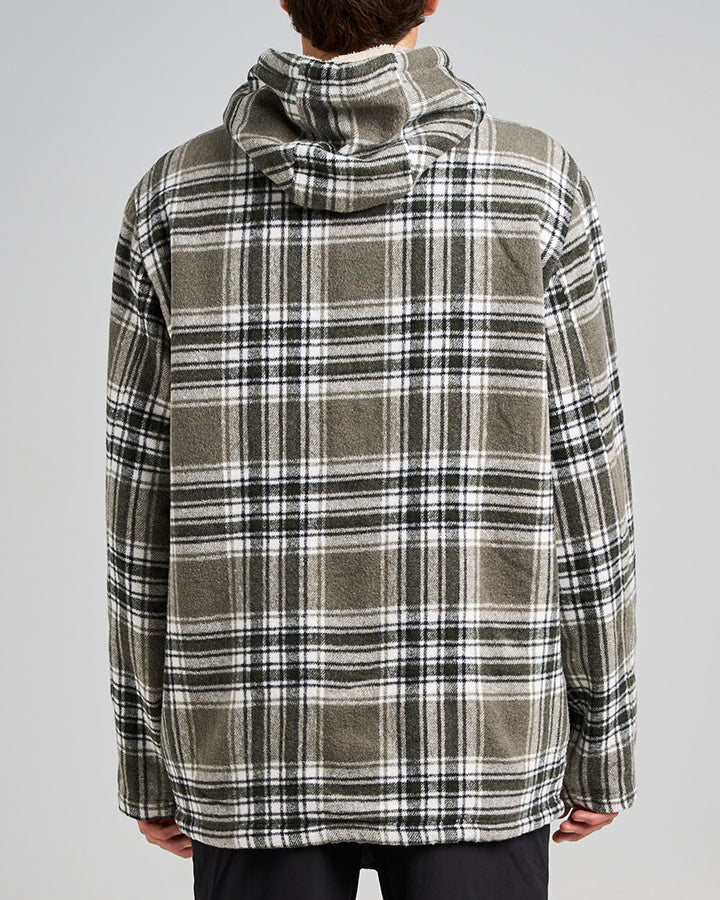 The Mad Hueys Hazza | Jacket - Oil Green in OIL GREEN