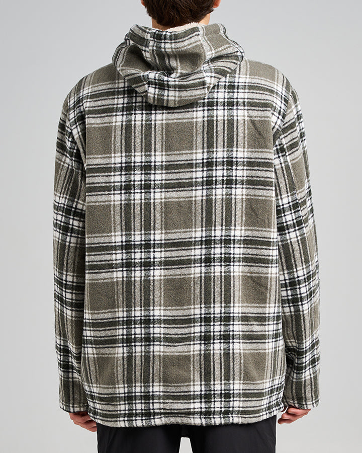 The Mad Hueys Hazza | Jacket - Oil Green in OIL GREEN