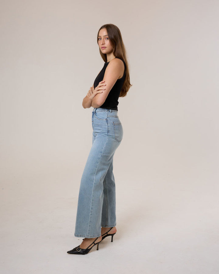 Thrills Holly Stretch Jean - Dusk in Dusk