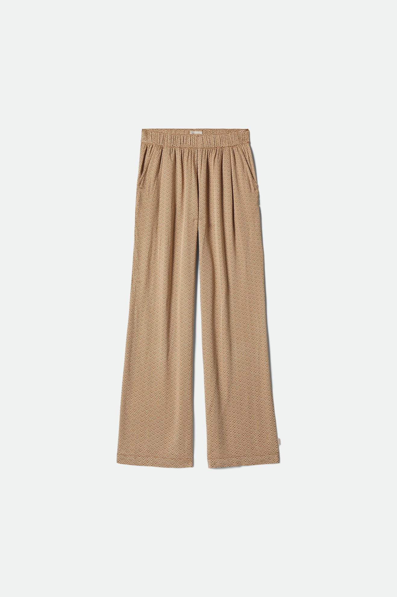 Brixton Hudson Lounge Pant in WASHED COPPER/WHITECAP
