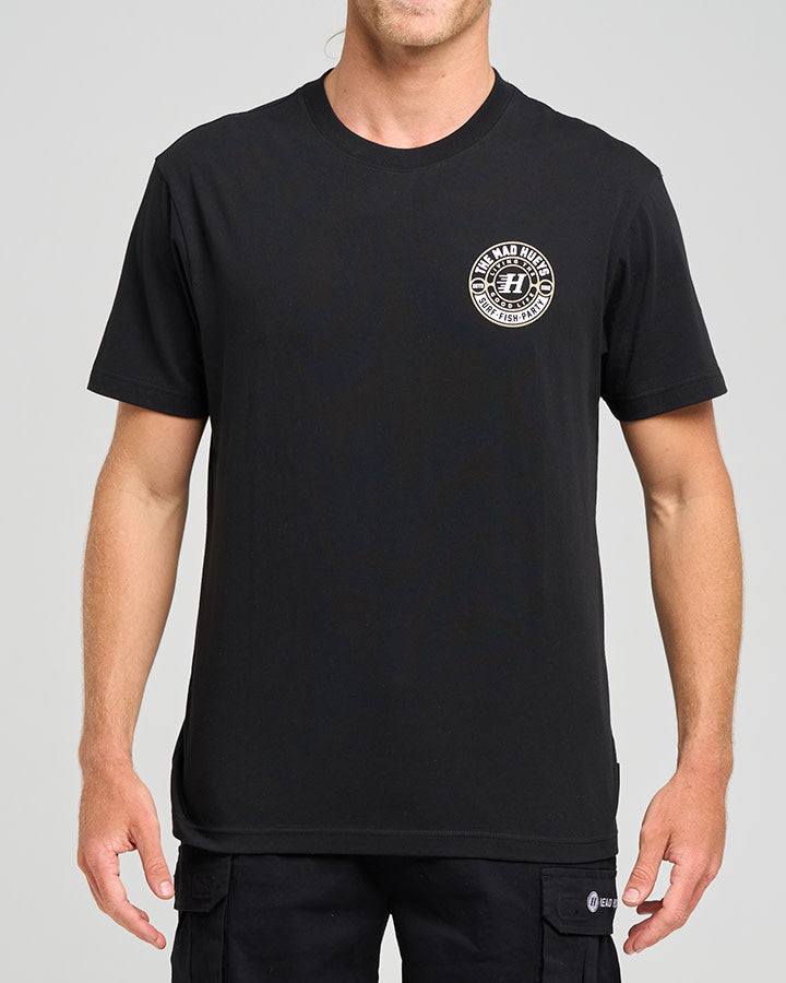 The Mad Hueys Hueys Good Life | Ss Tee - Black in BLACK