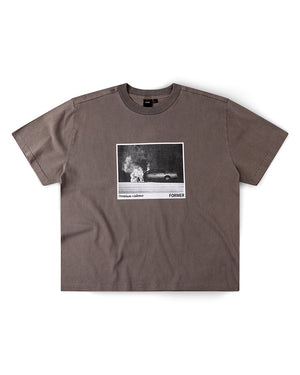 Former Ignite Boxy T-Shirt in WASHED BROWN
