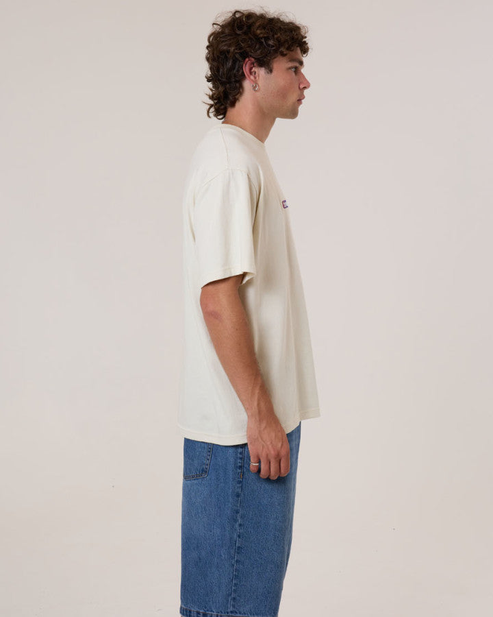 Thrills Immersion Merch Fit Tee - Heritage White in Heritage White