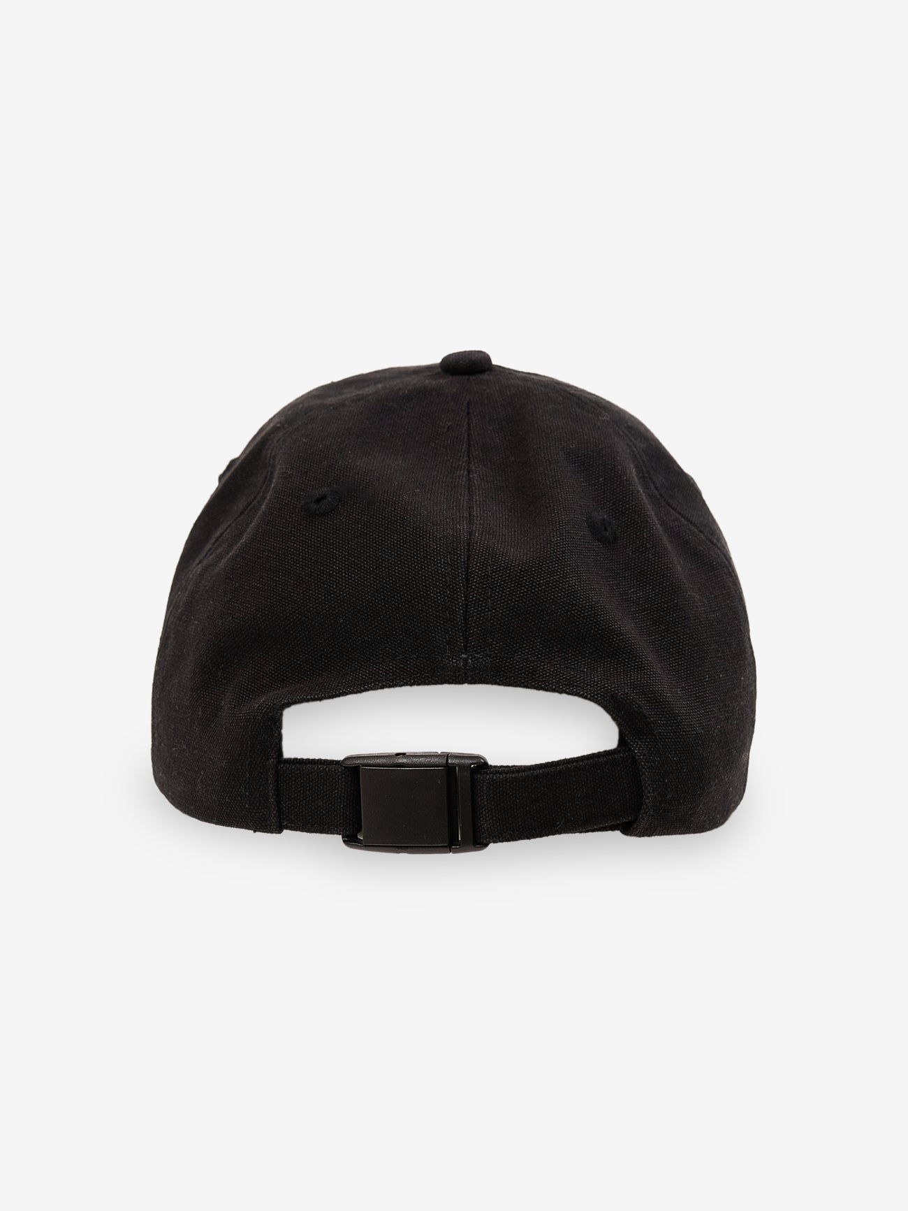 Thrills Co Issued 6 Panel Cap - Black in Black
