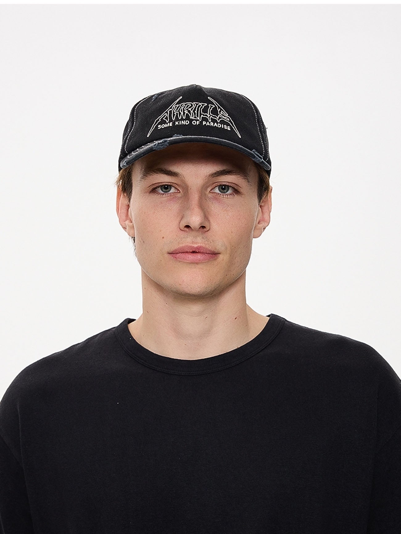 Thrills Co It'S In The Cards Trucker Cap - Black in Black