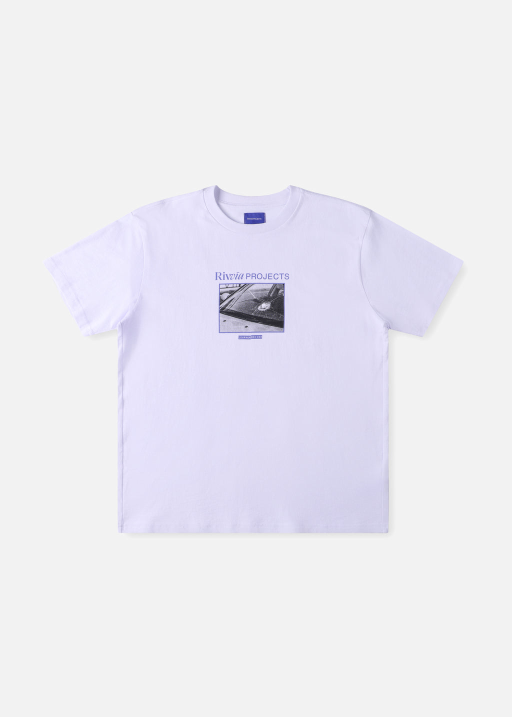 Rivvia Projects Leaner Driver T-Shirt in WHITE