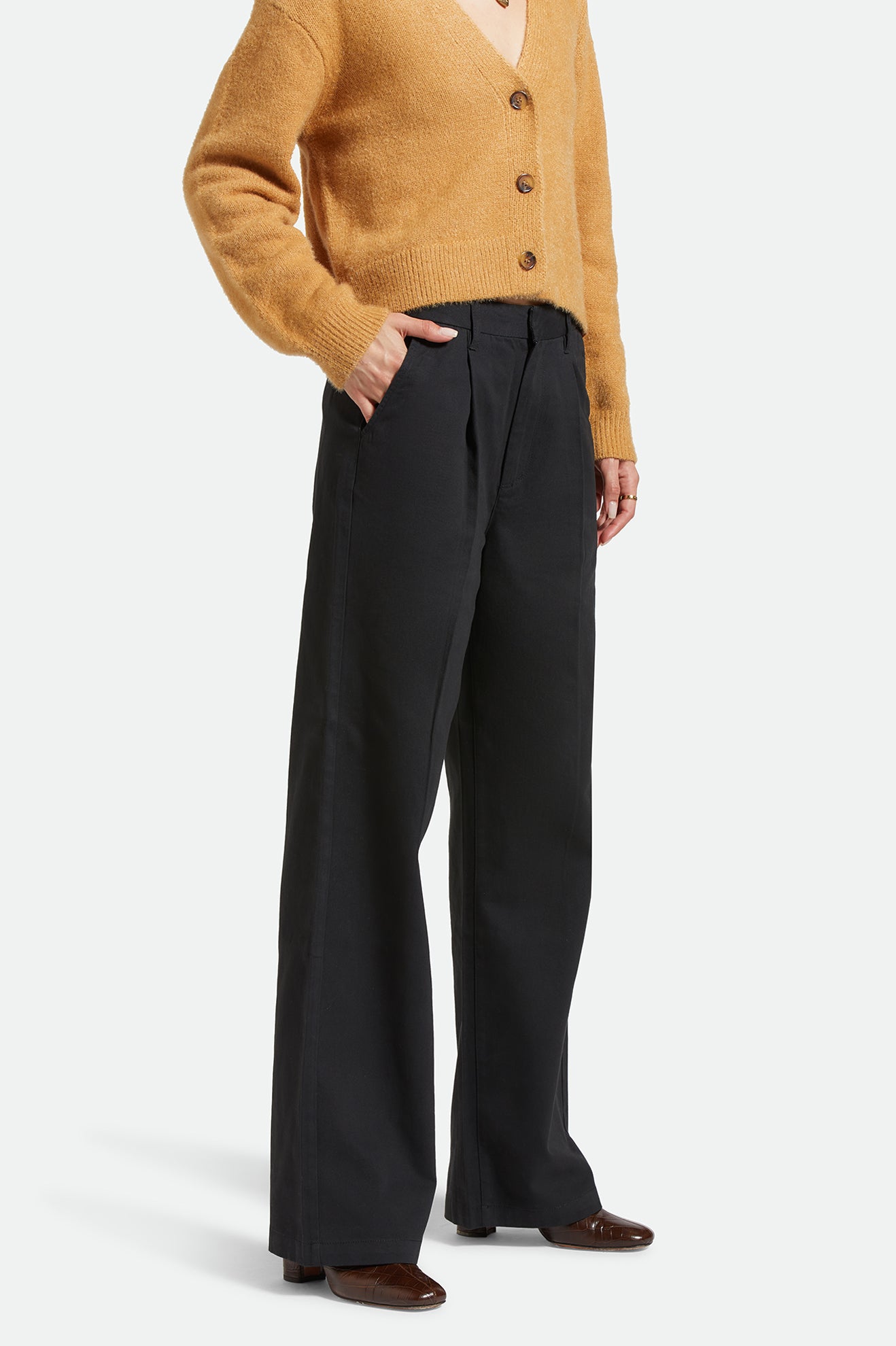 Brixton Ludlow Trouser Pant in BLACK