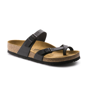 Birkenstock Mayari Black Birko-Flor Regular in Mayari Black Birko-Flor