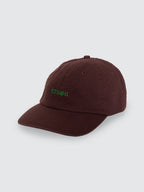 Thrills Co Minimal Thrills 6 Panel Cap - Orchard Brown in Orchard Brown