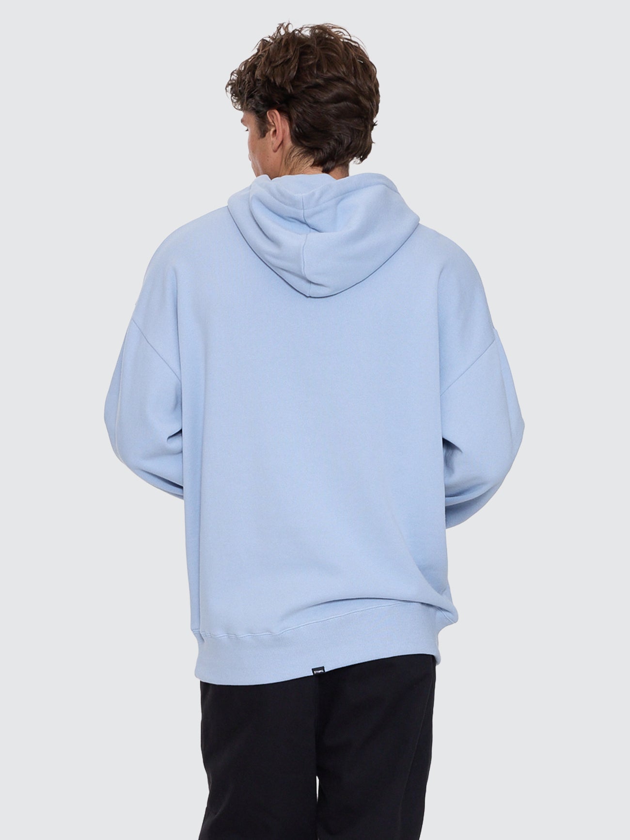Thrills Co Minimal Thrills Slouch Pull On Hood - Placid Blue in Placid Blue