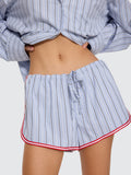 Thrills Co Motion Short - Placid Blue Stripe in Placid Blue Stripe