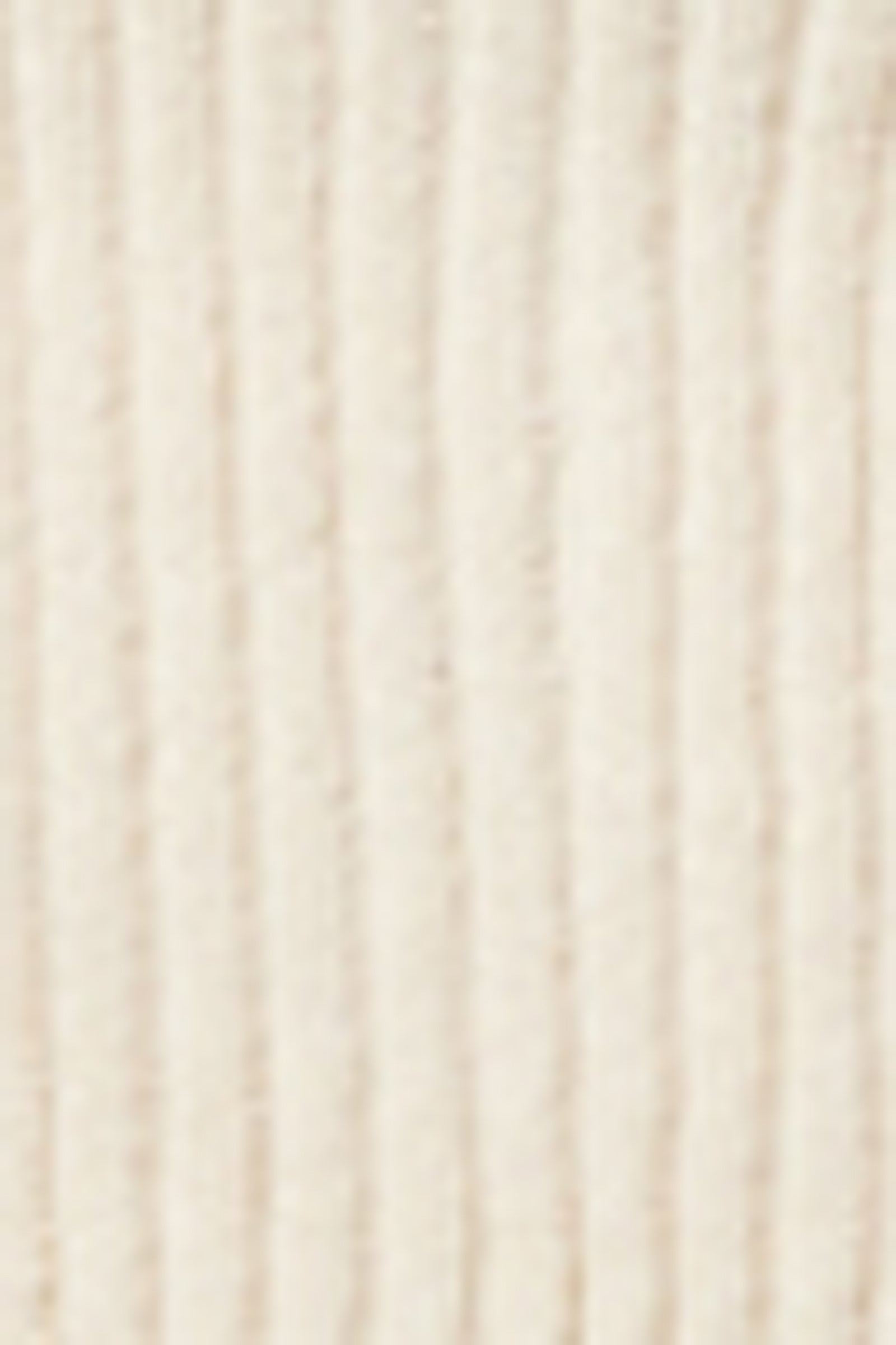 Abrand Jeans Nicky Zip Through Knit in BONE