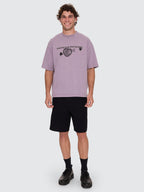 Thrills Co No Clue Box Crop Tee - Nirvana in Nirvana