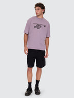 Thrills Co No Clue Box Crop Tee - Nirvana in Nirvana