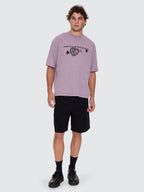 Thrills Co No Clue Box Crop Tee - Nirvana in Nirvana