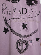 Thrills Co No Clue Box Crop Tee - Nirvana in Nirvana