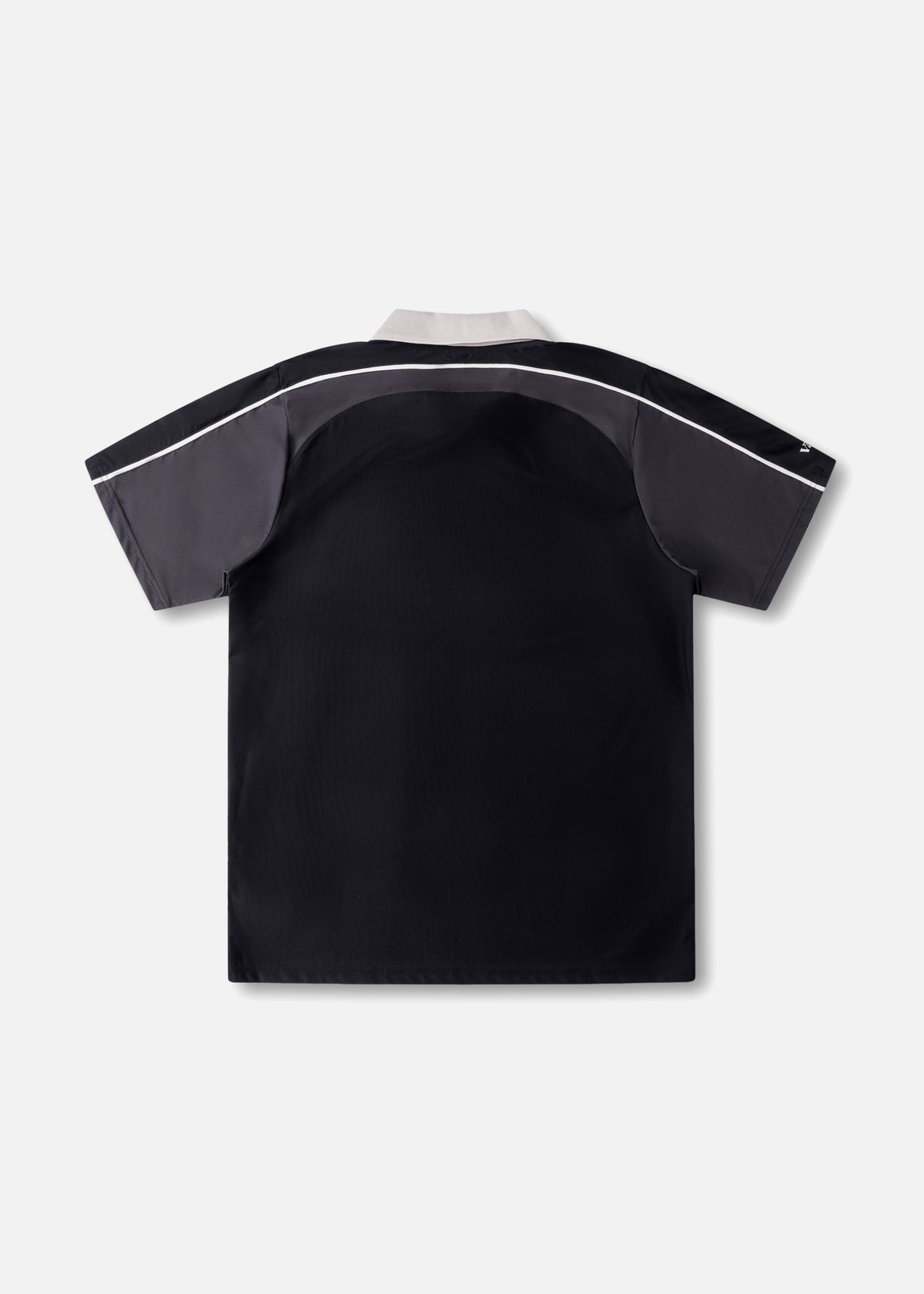 Rivvia Projects Passage Polo in BLACK CHARCOAL