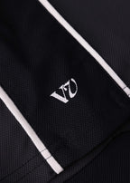 Rivvia Projects Passage Polo in BLACK CHARCOAL