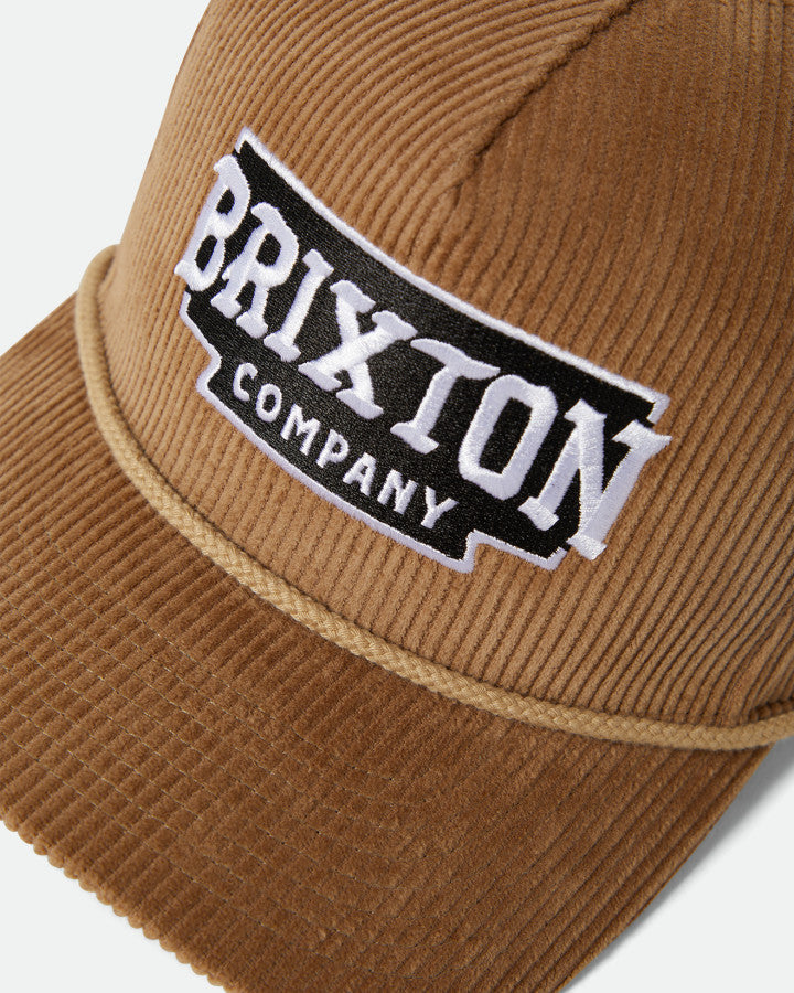 Brixton Pierson C Np Mp Snpk in SAND CORDUROY