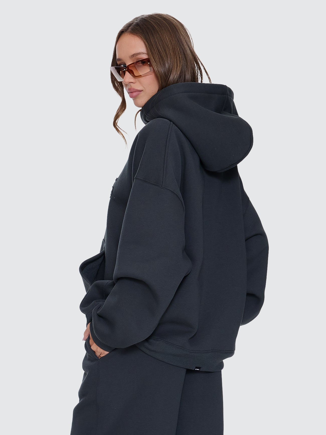 Thrills Co Playmaker Cocoon Panel Hood - Carbon in Carbon