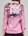 The Mad Hueys Ranch Hueys | Womens Upf 50+ Fishing Jersey in PINK
